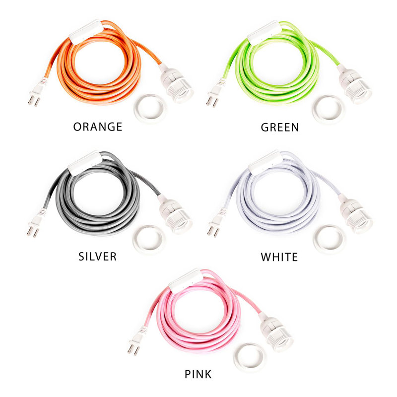 Tadpoles Hanging Pendant Swag Light Cord & Reviews Wayfair